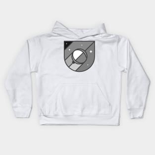 Grayscale Pod Kids Hoodie